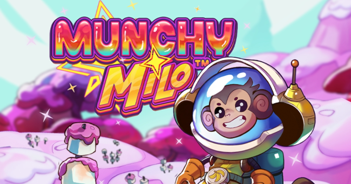 Munchy Milo – Space monkey's candy adventure with explosive Jolt Frames